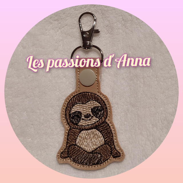 Porte clef paresseux