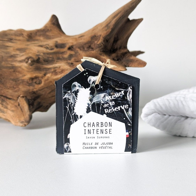 savon huile de jojoba charbon intense 100g 