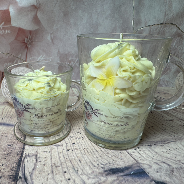 Bougie exquise monoi vanille