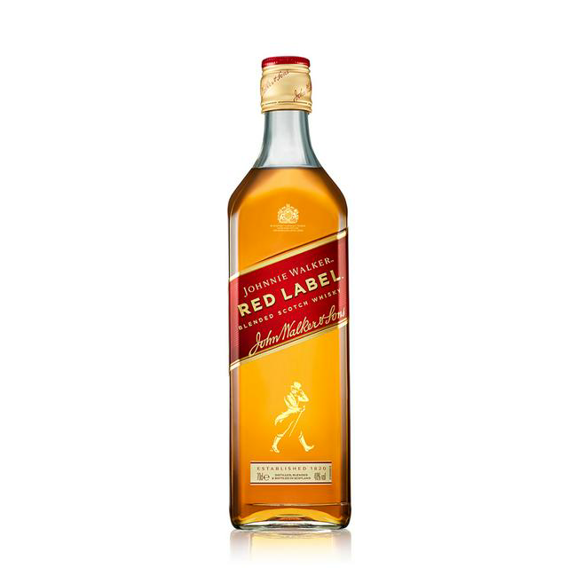 Johnnie Walker Red Label Blended Scotch Whisky 40% vol 70cl Price Marked