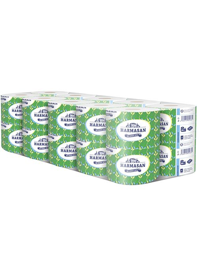 HARMASAN Toaletný Papier 2-Vrstvový 69 M (20 Ks)