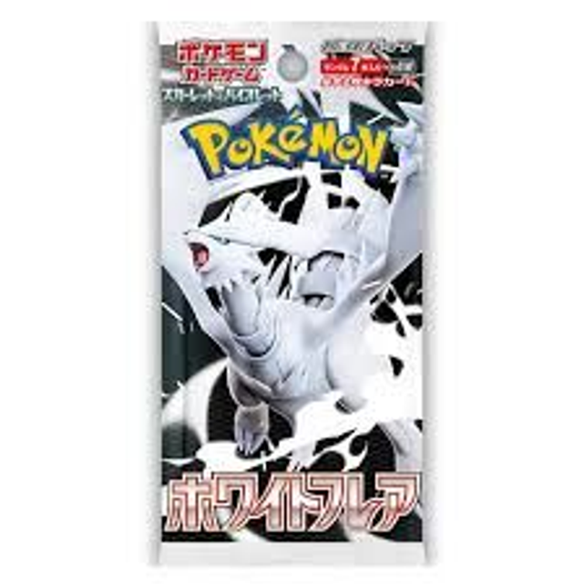 Pokemon JP white Flare Booster