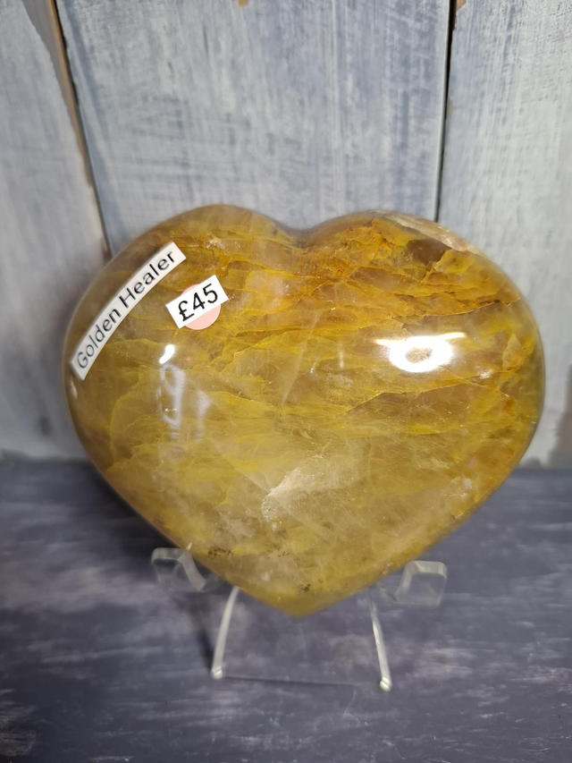 Golden Healer Puff Heart 