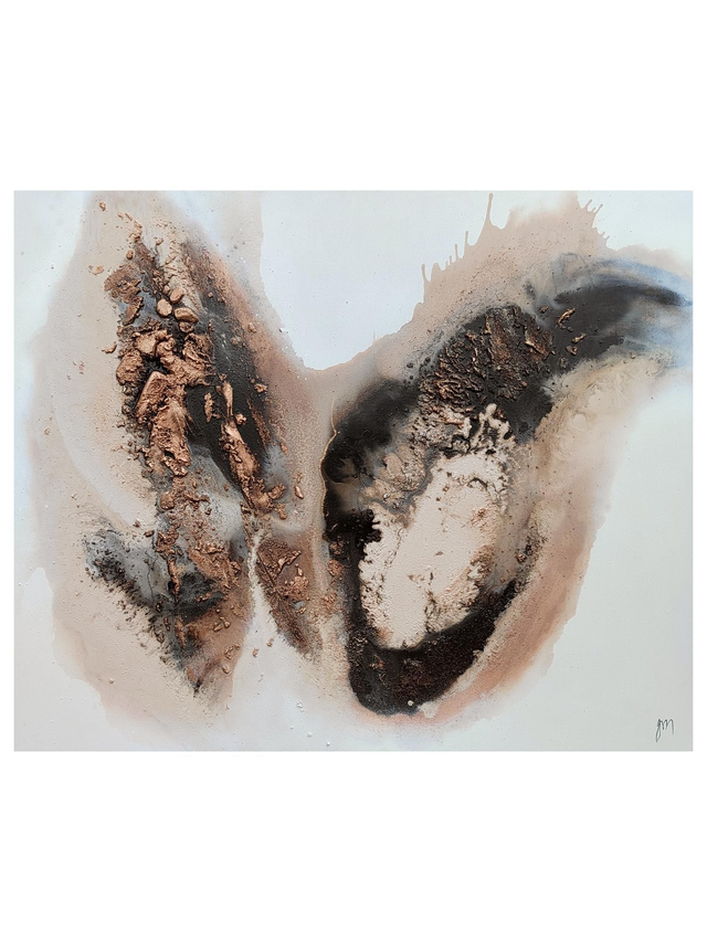 "Fragments of forever" - 120 x 100 cm