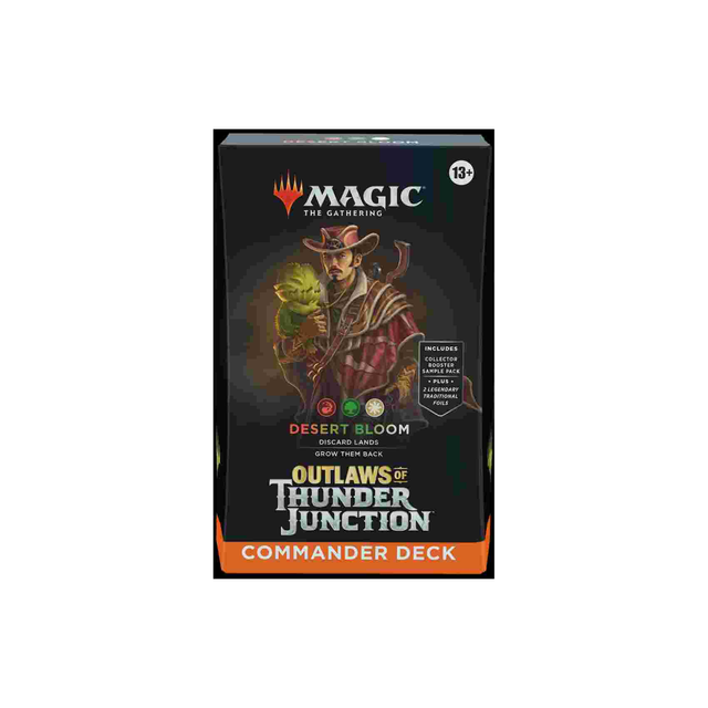 Commander Deck Outlaws of Thunder Junction &quot;Desert Bloom&quot; English - Magic the Gathering 