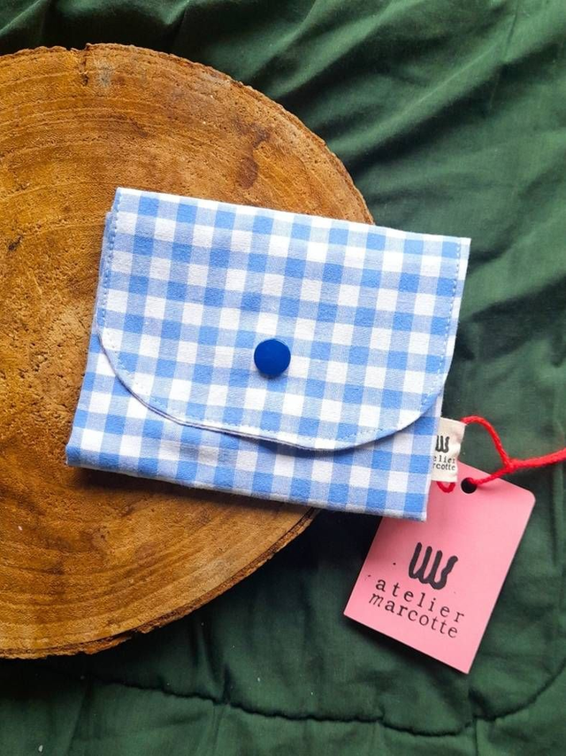 Porte-monnaie Mirabelle - 99% upcyclé, fabriqué en Occitanie