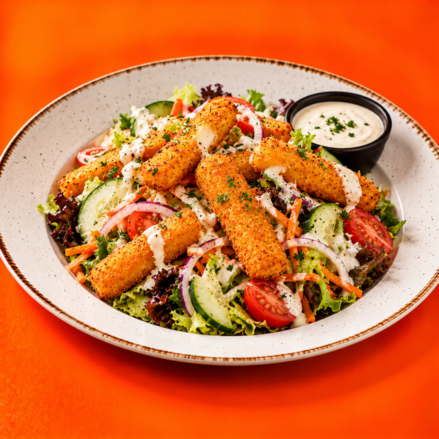 Mozzarella Sticks Salad