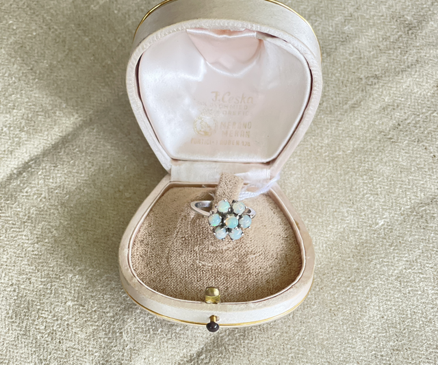 Opal Ring 925er  Silber