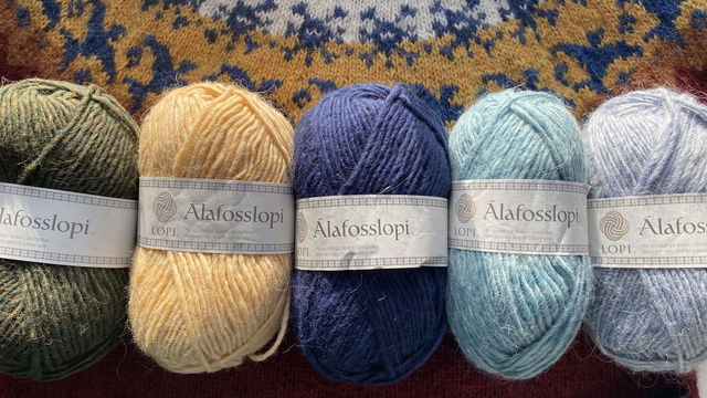 pelote "Alafosslopi"- filature ISTEX-LOPI