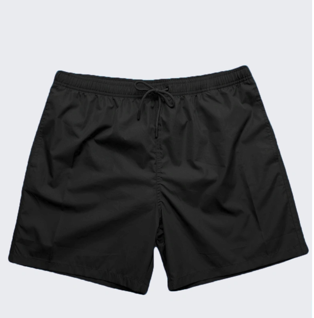 Short de Bain Homme uni noir - Korex