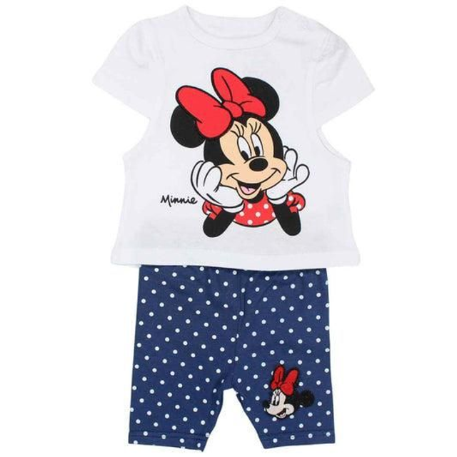 Ensemble T-shirt et Short - Minnie (12 mois)
