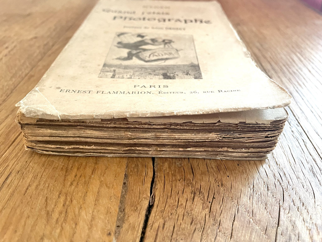 Livre "Quand j'étais photographe" - Nadar - 1900