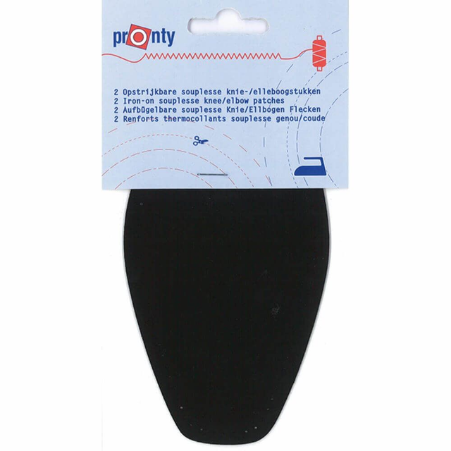 Elleboogstukken opstrijkbaar kleur 54 (donkerblauw)