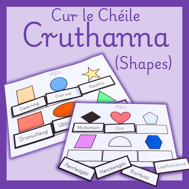Cruthanna - Cur le Chéile (Shapes - Match Together)