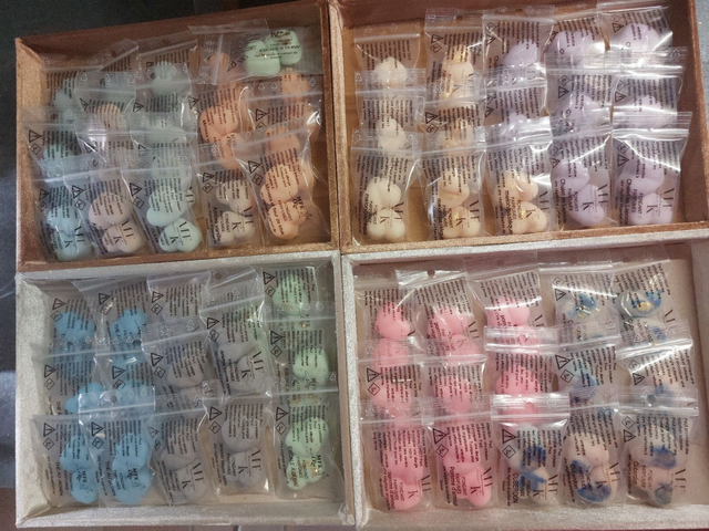 Fondants divers parfums