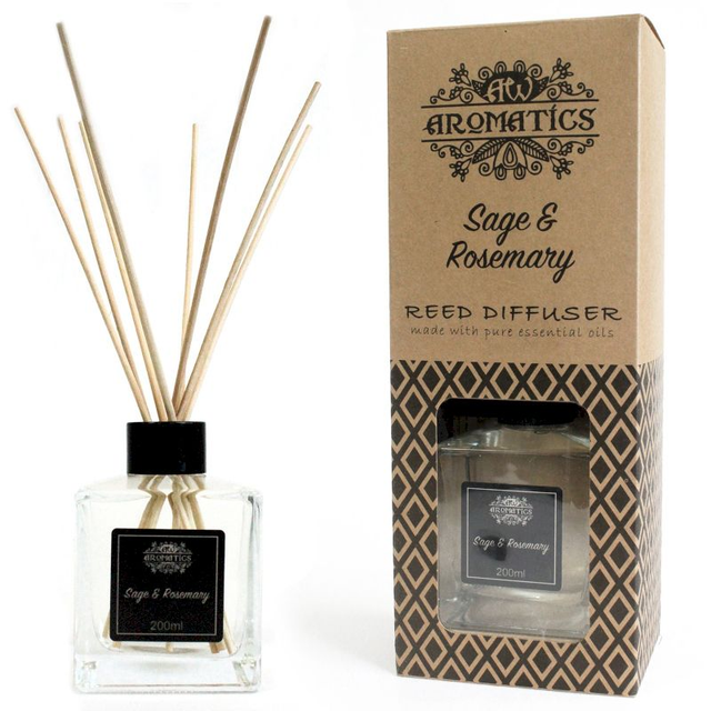 Sage & Rosemary Essential Oil Reed Diffuser - 200ml