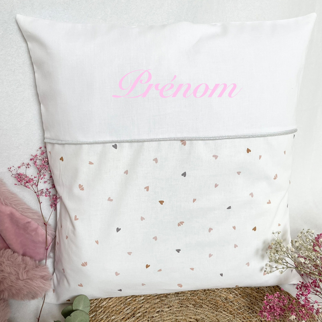 Coussin personnalisable 