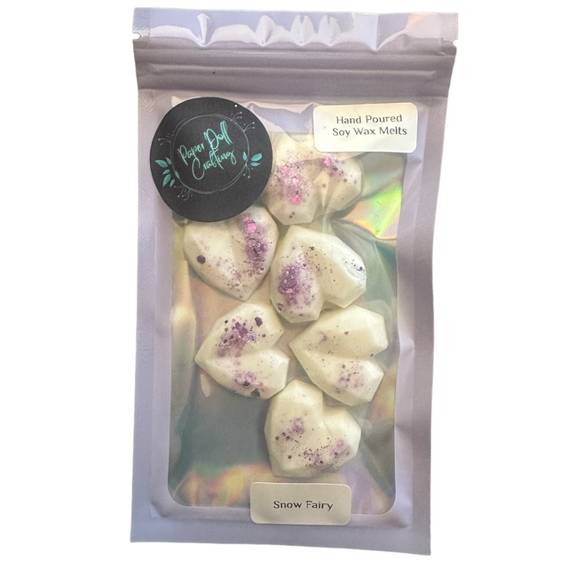 Soy Wax Melt Hearts - Snow Fairy