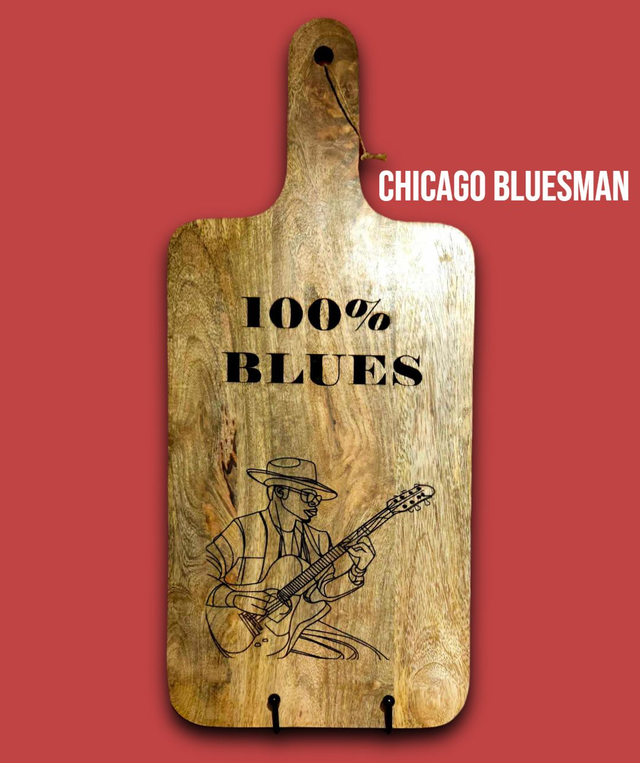 The Blues Man Tapas Board - π’π»πΉπ π πΉπ²π³π!