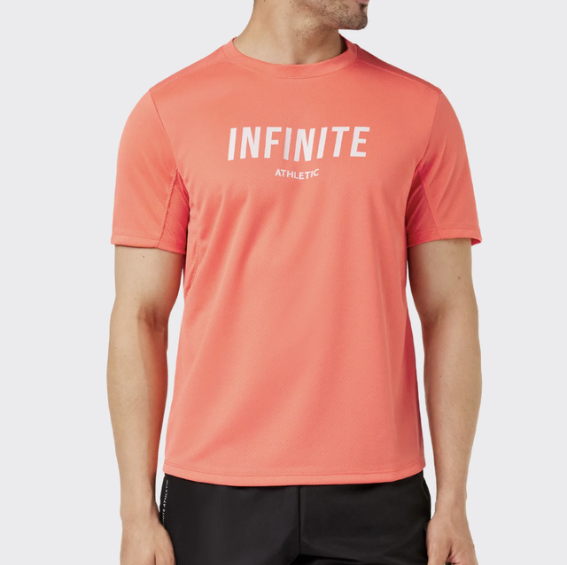 #Zip ∞Athletic Men's Coral Man Training Shirt  