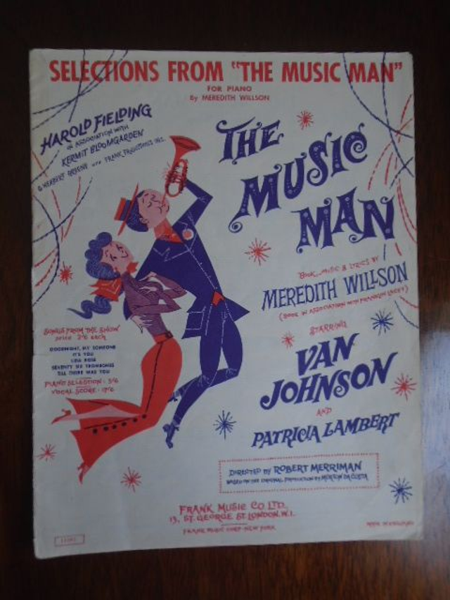Selections from The Music Man Vintage Sheet Music