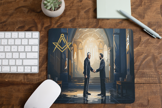 Masonic Mouse Mat - Brotherhood