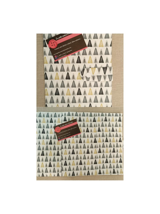 Protège carnet de santé sapin