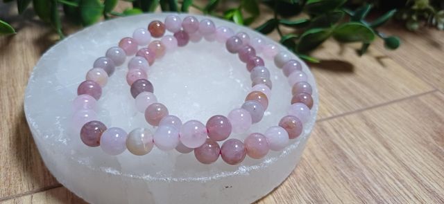 Pink Amethyst 6mm Bracelet