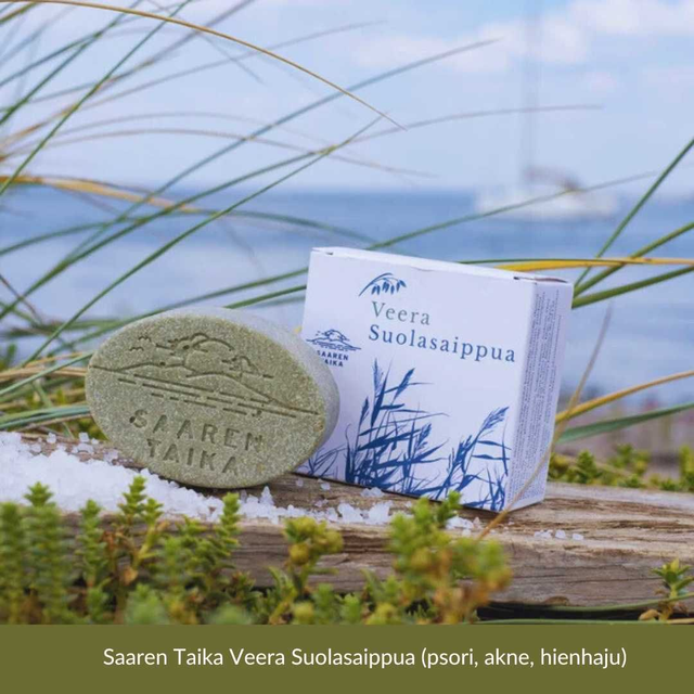 Saaren Taika Veera Suolasaippua (psori, akne, hienhaju)