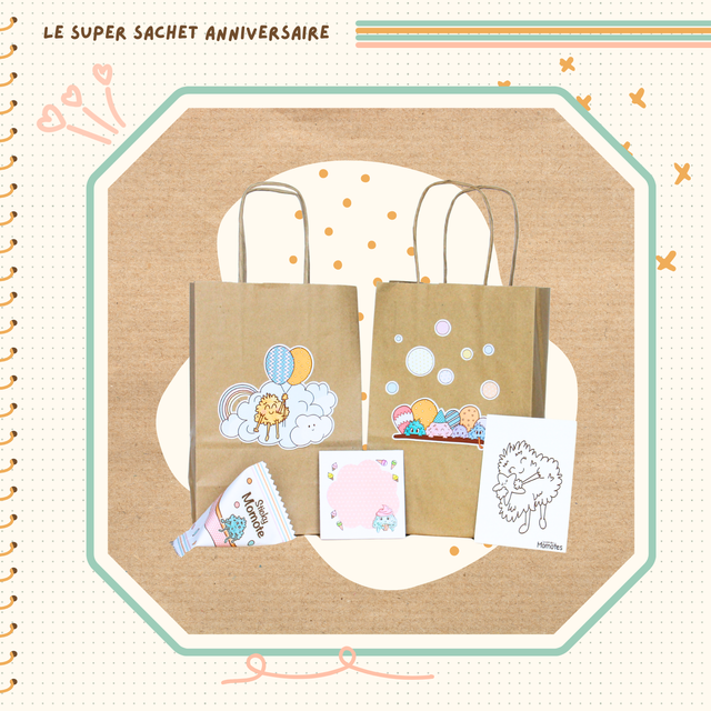 Le sachet anniversaire de la momote