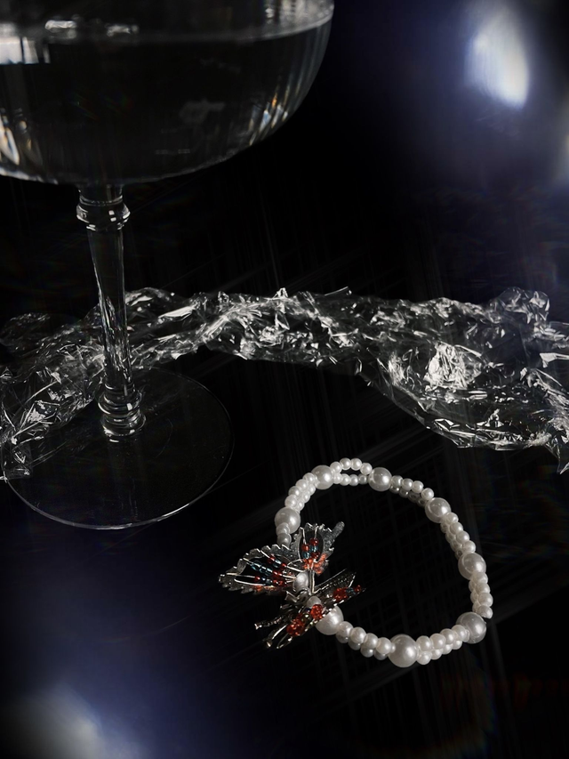 Bracelet Perles et Papillon - Martin(e) T.1