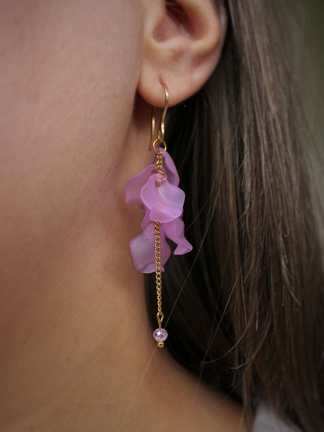 Boucles d’oreilles Glycines 
