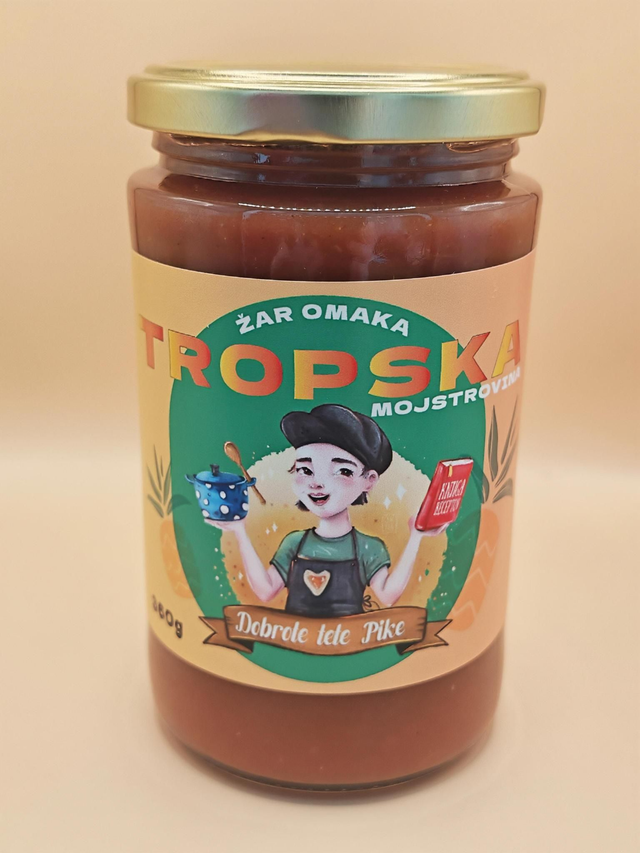 Tropska Mojstrovina – Eksotična žar omaka brez dodatkov | 360g