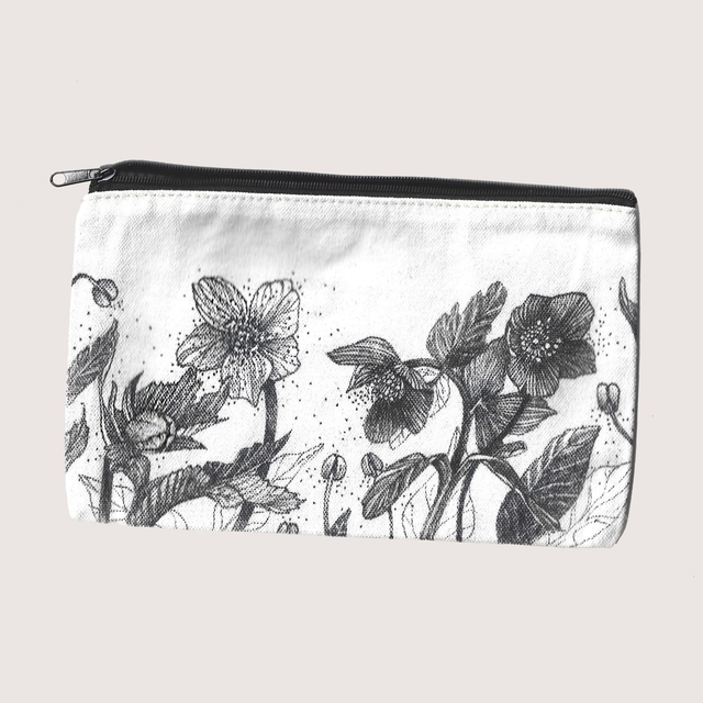 Trousse &quot;Helleborus&quot; dite &quot;Rose de Noel&quot; 