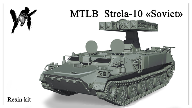 YK 3D Home - 1/72 MT-LB Strela-10 "Soviet version"