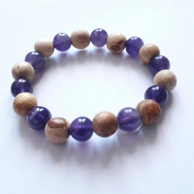 Amethyst Palo Santo Bracelet