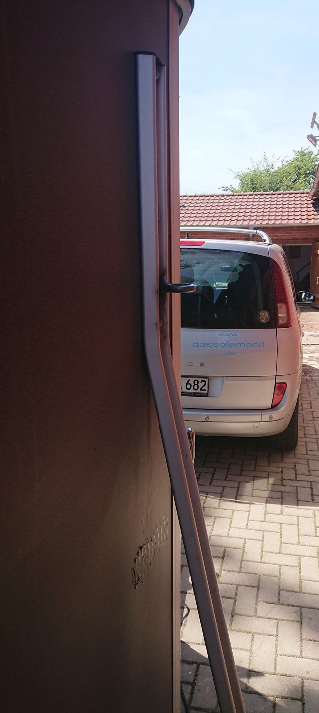 mobile Solekammer mit Soleanhänger