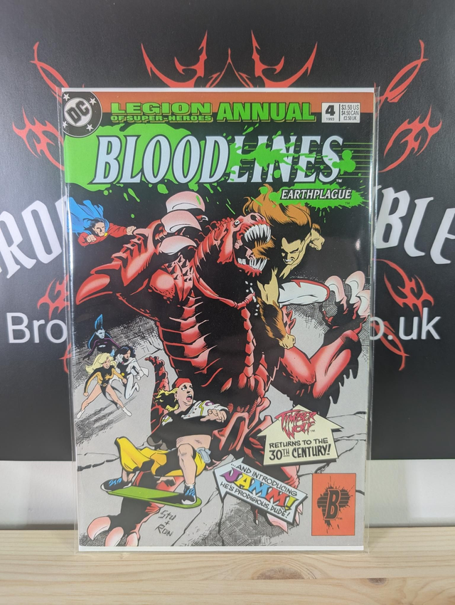 Legion Of Superheroes Annual #4 1993 
