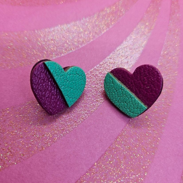 BO en cuir à puces &quot;Barcelona&quot; 