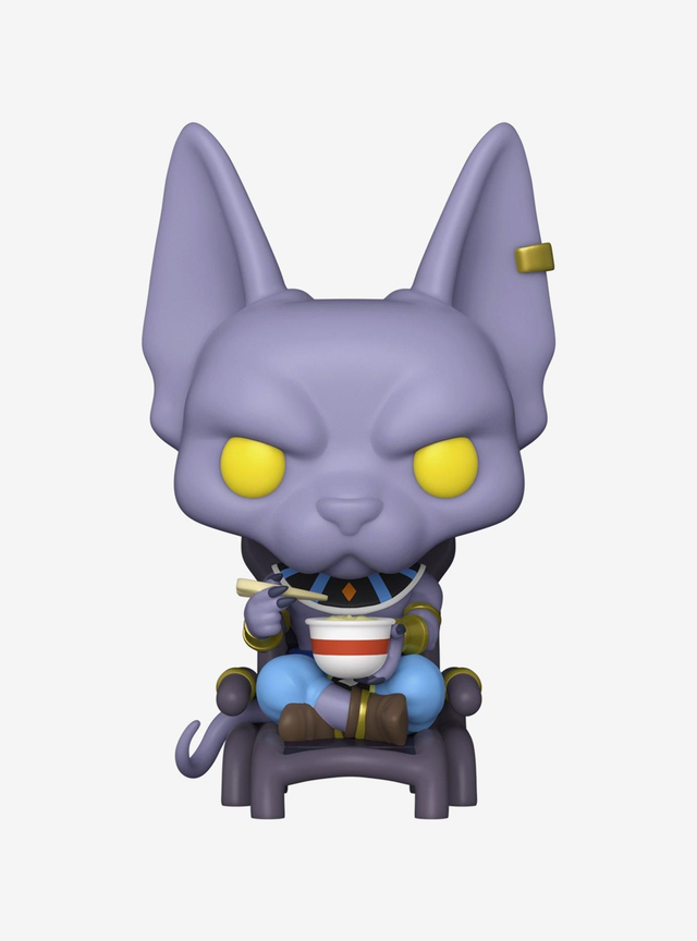 Funko Pop Beerus Eating Noodles