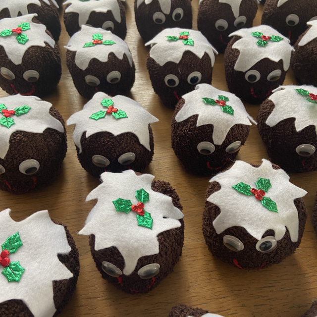 Christmas Pudding Flanimal⢠Stocking filler