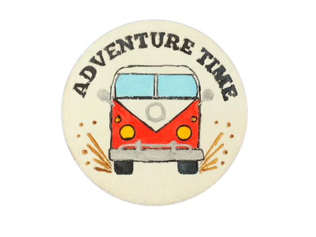 Adventure Time Camper Van Fridge Magnet