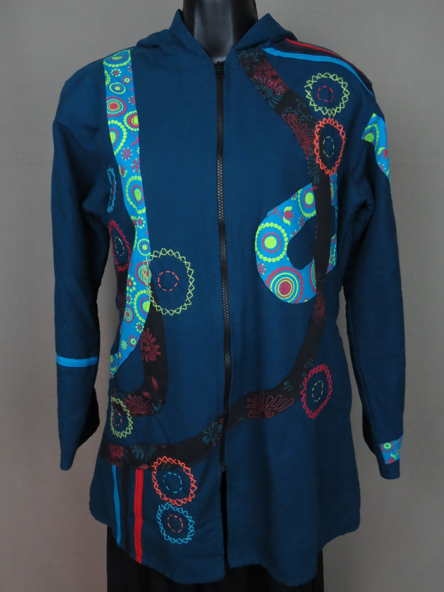 Veste longue ethnique. XL