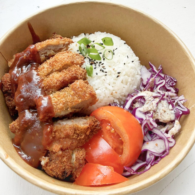 Tonkatsu Rice Box