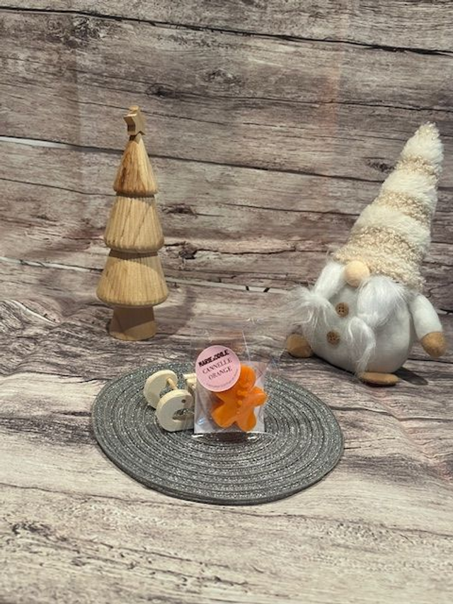 Fondant parfumé Cannelle orange - 12 grammes