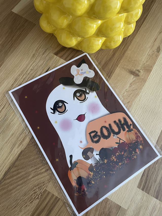 Tirage A5 - Fantôme Bouh