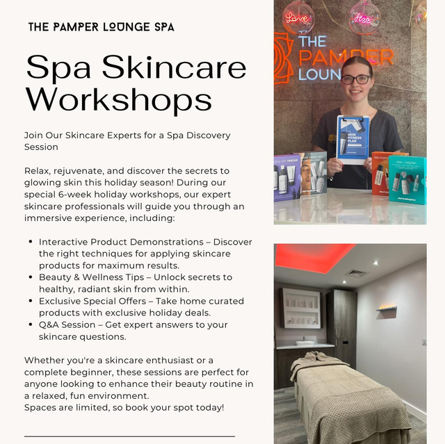 Spa Skincare Workshop