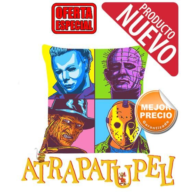 Cojín 42X42 Horror Clasicc