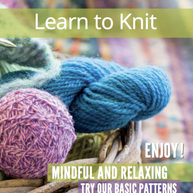 Booklet: Learn to Knit