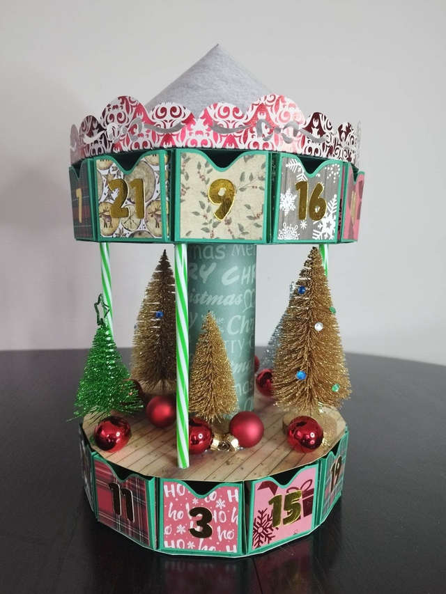 Calendrier de l'avent "Caroussel"